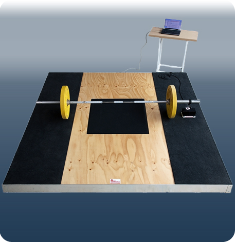 Olympic Performance Platform with Bar