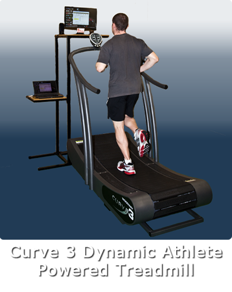 Curve 3 Dynamic Athlete Powered Treadmill