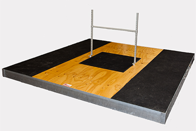 Olympic Performance Platform with Isometric Pull Rig